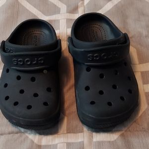 Crocs blue toddler size 10